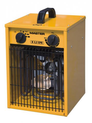 Master B 3,3 EPB elektrický ohrievač vzduch pre profesionálov